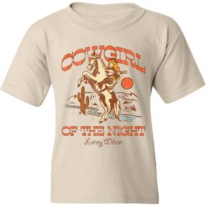 Lainey Wilson Cowgirl of The Night Girls Tee