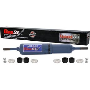 Gabriel 89418 Front GasSLX Heavy Duty Adjustable Shock Absorber Fits: International Series 4000 & 7000 Short Conventional Medium Truck & Tractor; Volvo, WCA, WG & WIA Series Models with OEM Numbers