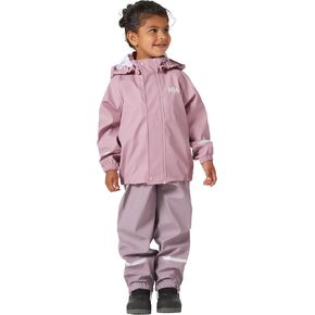 Helly-Hansen Kid's Bergen 2.0 PU Rainset, 676 Purple Clay, 9