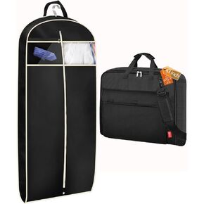MISSLO 43" Garment Bag Bundle with Carry On Garment Bag