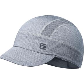 GADIEMKENSD Cooling Cycling Cap, Skull Cap Helmet Liner with Flip Brim, Sun Protection Running Under Helmet for Men Women