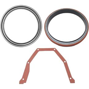 Rear Main Crank Crankshaft Seal with Sleeve 3926126 Replacement for Dodge Cummins 12V 24V 4B 4BT 6B 6BT P7100 3.9L 5.9L Engine