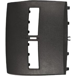 Front Dash Radio Bezel Center Trim Panel Cover, Instrument Dash Panel Dashboard Gauge Cover Bezel Trim, 2007-2012 Compatible with Nissan Versa, Black