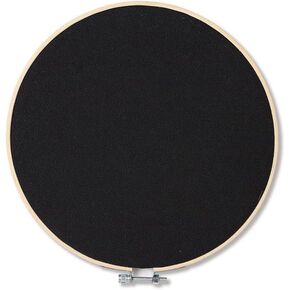 REOVE Wall Hanging Pin Collection Display Stand Enamel Pin Display Holder Display Board, Canvas Leather Embroidery Hoop for Display Pins Buttons Wall Decoration