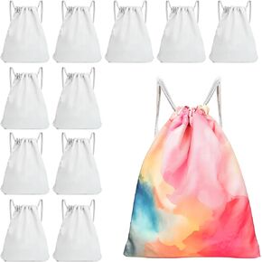 12 PCS TIE TIE DYE COTTON CORMSTRING FACS WHITE SOMMATION PRAND BARDERSTRING TOUT