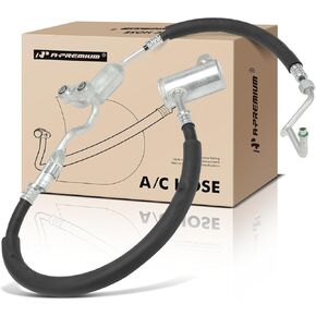 A-Premium A/C تجميع خرطوم خط الخرطوم A/C متوافق مع شيفروليه Astro 1996-2005 4.3L ، GMC Safari 1999-2005 4.3L ، مع A/C الخلفي
