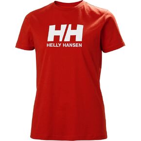 Helly-Hansen Women's HH Logo T-Shirt, 101 Poppy Red, X-Small in Kuwait