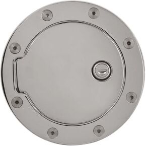 Bully GD-102CK Chrome Fuel Door with Lock