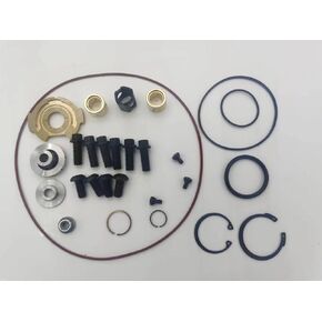 Super Rebuild Kit لـ 03-07 Powerstroke 6.0 GT3782VA & 04-07 GMC/CHEVRY DURAMAX 6.6 IMAGE GT3788VA GT37VA Turbo Charger 28pcs Total.
