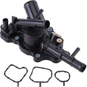 11060-3RC1A Water Control Valve Outlet Compatible with Nissan Sentra 2013-2019, for Nissan Rogue 2017-2019 1.8L 2.0L Water Control Valve Outlet with Washer 110603RC1A