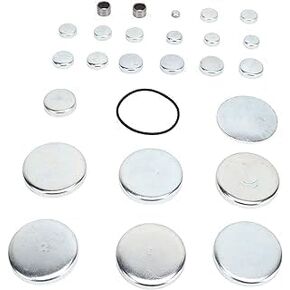 Cylinder Head and Block Expansion Plug Kit 3812092 3812090 3914035 Compatible with Cummins 4bt 6bt 12v 5.9L 1989‑1998