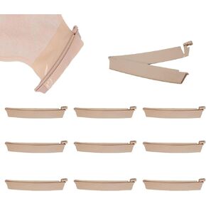 Colostomy Bag Clip, Drainage Bag Clip Set, Ostomy Supplies for Ostomy Drainage Bag(Flesh, 10 Pcs)