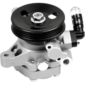Power Steering Pump with Pulley compatible With Acura EL Honda Civic 2001-2005 1.7L Power Assist Pump Assembly replace 56110-PLA-013 21-5267