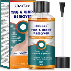 Skin Tag Remover-at Home-12% Wart Freeze Wart Liquid with Salicylic Acid - Specially Formulated with Botanical Ingredients to Remove Warts for Plantar Wart Corns Flat Warts Callus Genital Wart