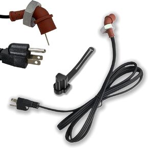 3600008 استبدال سلك للانغماس الشاق ومحرك كتلة - 6 أقدام ، سلك 120 فولت يناسب فورد Powerstroke 7.3L ، 6.0L ، 6.4L ، 6.7L و Dodge Ram Cummins 5.9L ، 6.7L ديزل