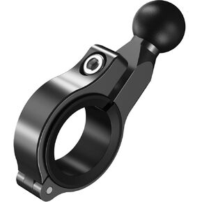 iMESTOU 17mm Handlebar Mounting Aadapter Aluminum, 0.67"/17mm Ball Base 360° Rotation Fits for 22-32mm Handlebars/Rear-View Mirror Poles