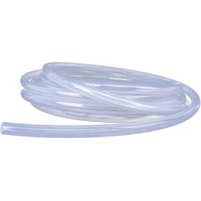 Silicone Pressure Tubing, High Temp Manometer Tubing Kit For Combustion Analyzers And Digital Manometers, 1/5" LD, 1/3"OD, 8.2' Length