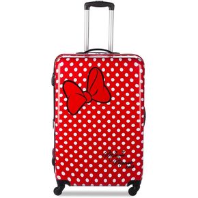 متجر Disney STORE الرسمي Hardside Hardside أمتعة كبيرة مع عجلات الدوران ومقبض قابلة للسحب ، وحقيبة المتداول للسفر - ميكي ماوس وأصدقاء في قلعة Fantasyland