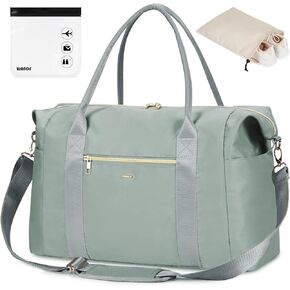 WANDF for Spirit Airlines Personal Item Bag 18x14x8 حقيبة القراصنة القشرية مع TSA معتمدة من أكياس الحجم الكوارت وحقائب الأحذية أسبوعًا طوال الليل.