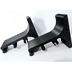 طقم شماعات Soft Top Window لـ Jeep JL 2018+ ، Bracket Wall Mount Storage ، 2018+ ، Black ، Made in USA