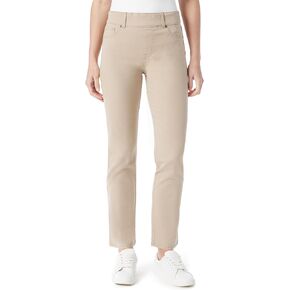 Gloria Vanderbilt Women's Shape Effect Pull on High Rise Straight Leg Jean Standard