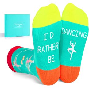 Crazy Socks For Kids - Karate Gifts For Boys Girls, Ballet Dance Gifts For Girls