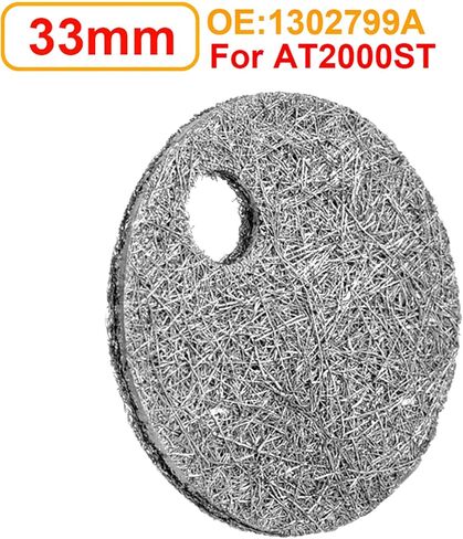 1pc/lot 33mm قطرها سخان السخان الشبكة Mesh 1302799a | 1302799b ملحقات الاستبدال أجزاء لـ Webasto Air Top 2000/s/St (3 ، نوع الثقب المزدوج) in Saudi Arabia