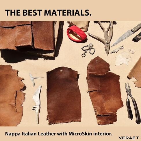 Italian Travel Watch Case | Watch Case Travel | Upgraded Premium MicroSkin Interior | Italian Nappa Leather | Expertly Crafted with High-quality Materials | Safe & Protected (3 roll size) in Saudi Arabia