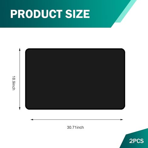 4 PCS Window Window Sunshade ، النافذة الخلفية الأمامية الشبكة الشمسية ، حماية من أشعة الشمس ، تبريد العزل الحراري ، عالمي لمعظم السيارات (أسود) in Kuwait