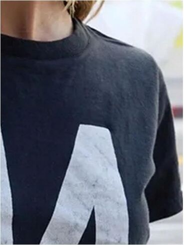 SOLY HUX Girl's Number Graphic Tees Short Sleeve Crew Neck Y2k Tops Jersey Shirts in Saudi Arabia