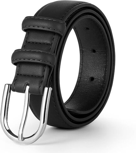 WELROG Kids Belts for Boys and Girls PU Leather Belt for School Uniform Casual Jeans Age 6-10 Years in Saudi Arabia