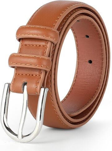 WELROG Kids Belts for Boys and Girls PU Leather Belt for School Uniform Casual Jeans Age 6-10 Years in Saudi Arabia
