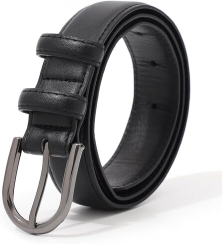 أحزمة Welrog Kids للأولاد والبنات بو حزام الجلود للزي المدرسي الجينز غير الرسمي من 6 إلى 10 سنوات in Kuwait