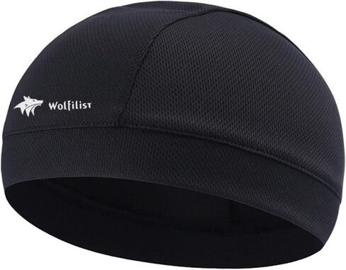 Cooling Skull Cap Helmet Liner, Lightweight Mesh Running Hat, Fits Under Helmet Cycling Motorcycle, Sweat Liner for Men Women in Kuwait