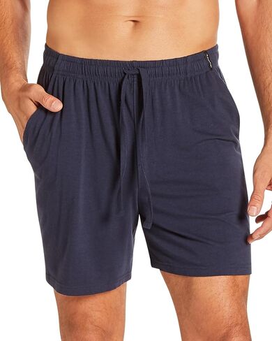 TAHARI Men's The Ultimate Comfort Sleep Pajama Short for Men – Soft Cotton Relaxed Fit Lounge Shorts in Kuwait