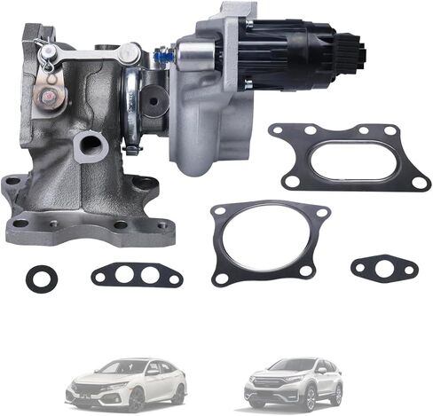 مجموعة الشاحن التوربيني TD025L4B مع Actuator & Gasket لـ Honda CR-V 2017-2021 & Civic 2016-2021 1.5L ، يحل محل 49373-07012 ، 18900-5AF-H010-M3 in Kuwait