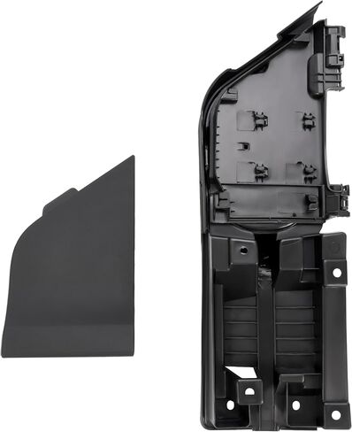 HECASA Fuel Gas Filler Pocket Housing Hinge Door Cover Compatible with 2015-2023 Ford Transit Van 150 250 350 HD Replacement for CK4Z-5427936-A CK4Z-5427936-F (Fuel Filler Housing+White Gas Cap Cover) in Kuwait