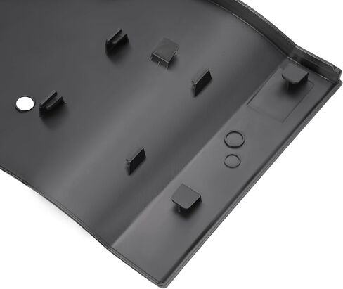 HECASA Fuel Gas Filler Pocket Housing Hinge Door Cover Compatible with 2015-2023 Ford Transit Van 150 250 350 HD Replacement for CK4Z-5427936-A CK4Z-5427936-F (Fuel Filler Housing+White Gas Cap Cover) in Kuwait