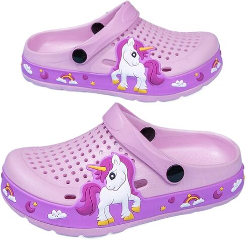 Toddler Boys Girls Buckle Sandals Comfort Close Toe Sandal,Slipper for Kid with Adjustable Heel strap in Kuwait
