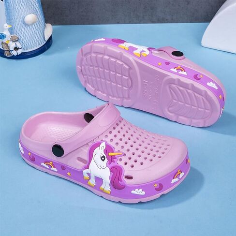 Toddler Boys Girls Buckle Sandals Comfort Close Toe Sandal,Slipper for Kid with Adjustable Heel strap in Kuwait