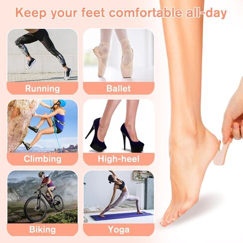 72Pcs H-Shape Callus Cushions Felt Corn Pads for Feet Self Stick Metatarsal Pads Foot Cushions for Pain Relief Callus Pads Keep Protecting Calluses from Rubbing on Shoes for Women Men Heel Pads in Kuwait