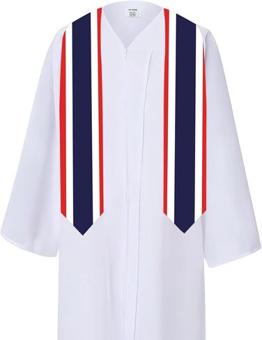 National Flag Graduation Stole Graduation Sash Scarf Graduation Gift for Study Aboard International Students in Saudi Arabia