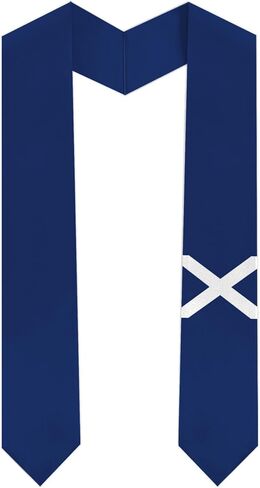 National Flag Graduation Stole Graduation Sash Scarf Graduation Gift for Study Aboard International Students in Saudi Arabia
