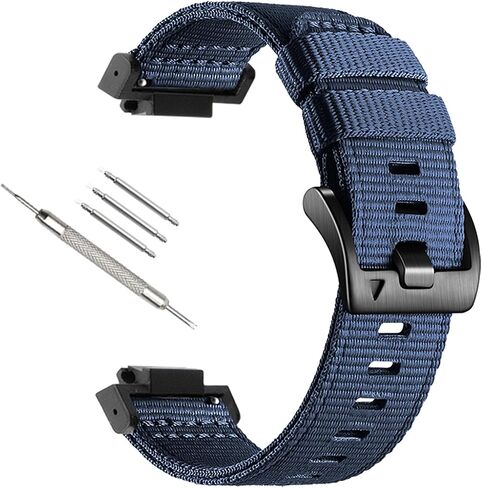 فرقة ساعة نايلون على الطراز العسكري متوافق مع Casio G-Shock DW-5600/8900 ، GA-100/GW-B5600/GB-5600/GW-6900 ، حزام مراقبة نايلون من نايلون ، نايلون ، النايلون ، شريط بديل ناعم للغاية لـ DW-5600/GA-100 in Kuwait