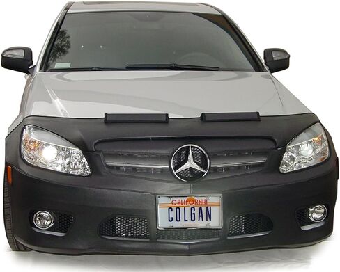 Colgan Custom Fit Front End Mask for Select Lexus RX350 Models - Vinyl (Black) in Saudi Arabia