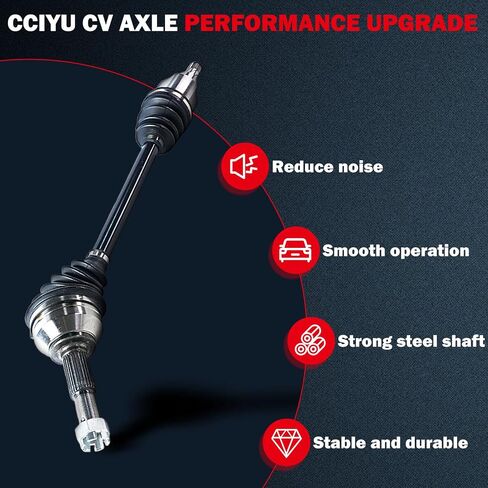 cciyu NCV53017 CV Axle Shaft Assembly Fit For Nissan Sentra 1.8L 2013-2019 Front Left Drive Side in Saudi Arabia