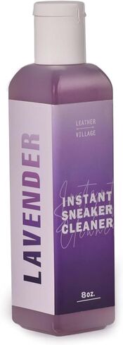 LEATHER VILLAGE Shoe Cleaner Kit with Brush – All-Natural, Chemical-Free, Safe for Nubuck, Canvas, Suede & Mesh Sneaker Shoes in Saudi Arabia