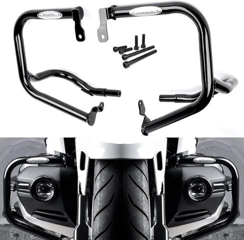 Panical Motorcycle for Honda GoldWing 2018-2025 GL1800 F6B GL1800B Dct Tour Gold Wing Engine Guard Bumper Frame Protection Bar (2018-2025 Black) in Saudi Arabia