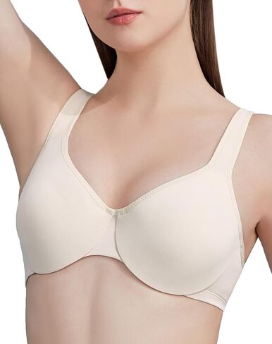 Ailivin underwire limitizer figure figure figure bras سلس تغطية كاملة سلسا غير مبالين برا in Kuwait