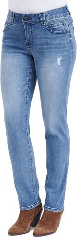 Democracy Women's Petite Ab Solution Straight Leg Jean in Saudi Arabia